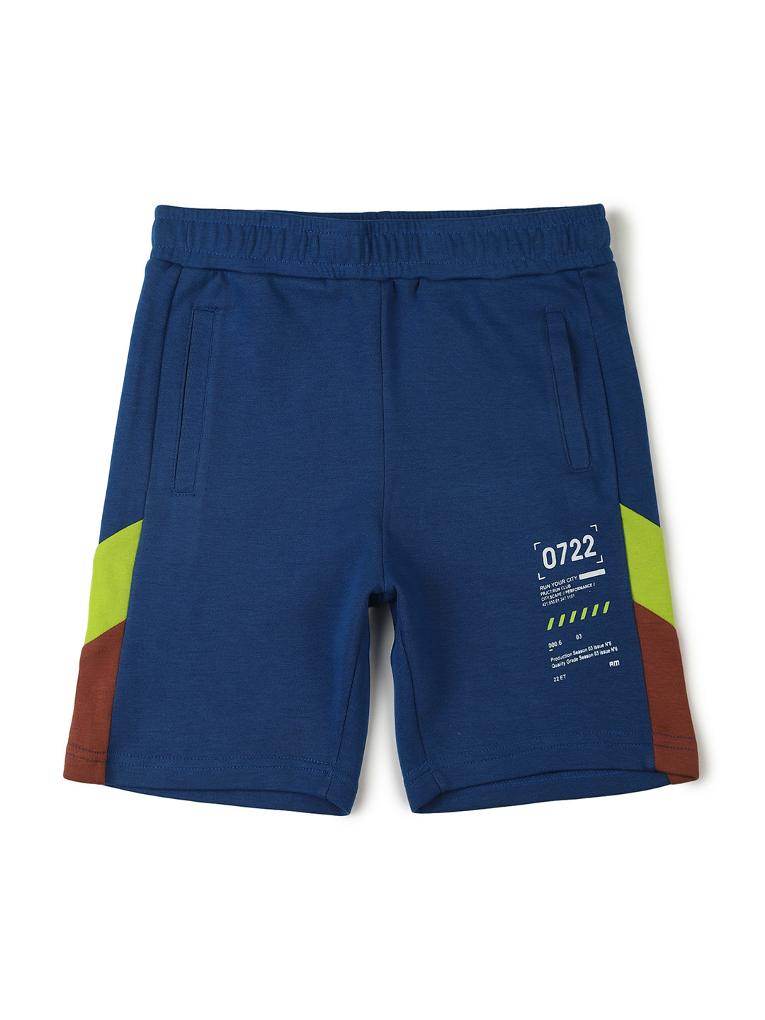 Alan Jones Boys Colourblocked Outdoor with Technology Shorts