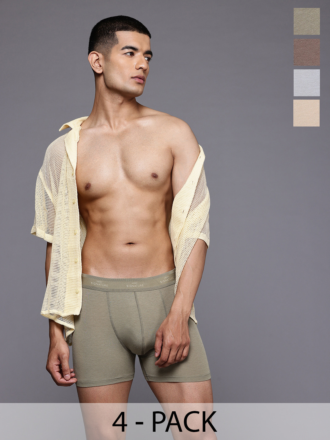 NEXT Men Pack of 4 Trunks AA7830