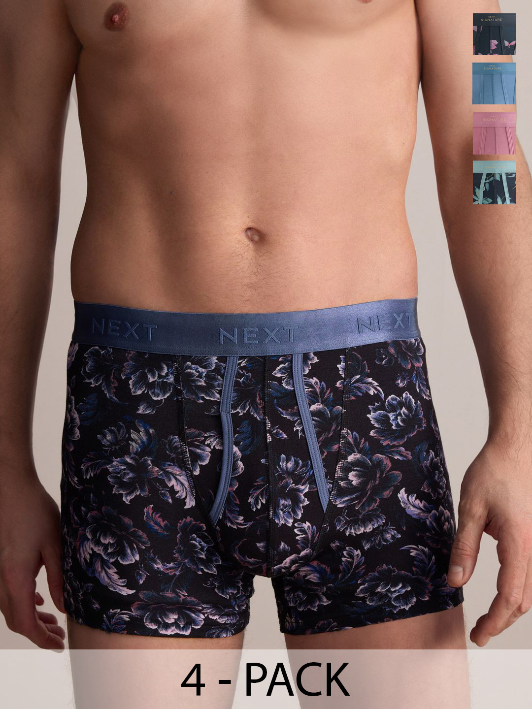 NEXT Pack of 4 Printed Trunks