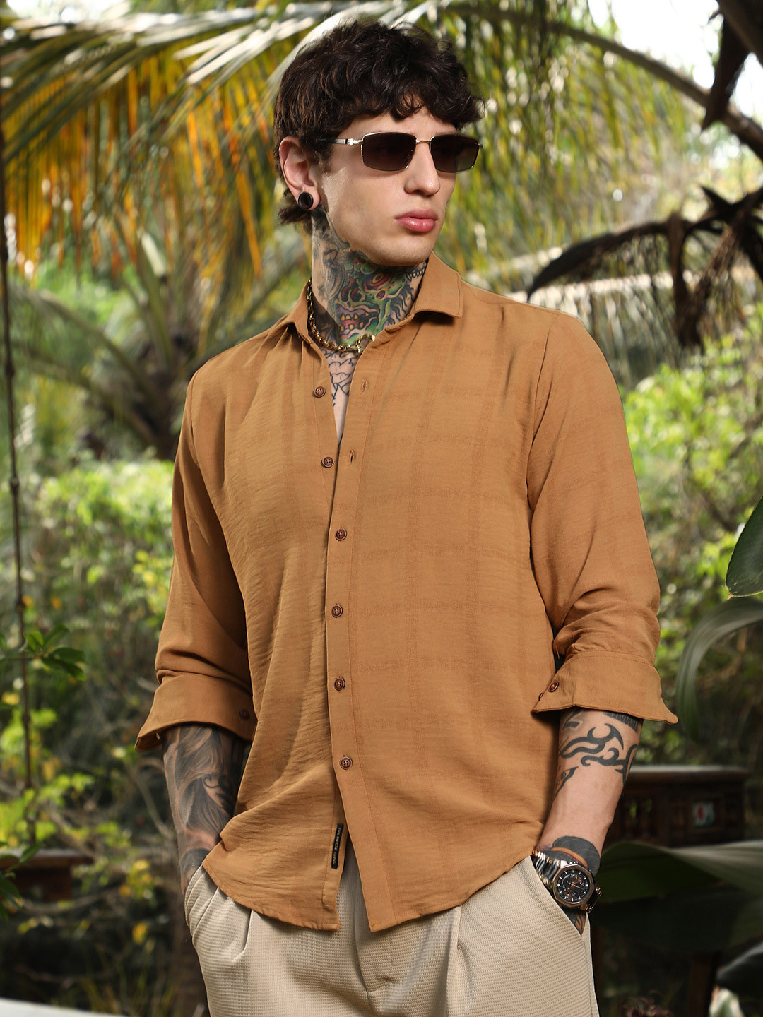 CAHOOT Men Comfort Casual Shirt