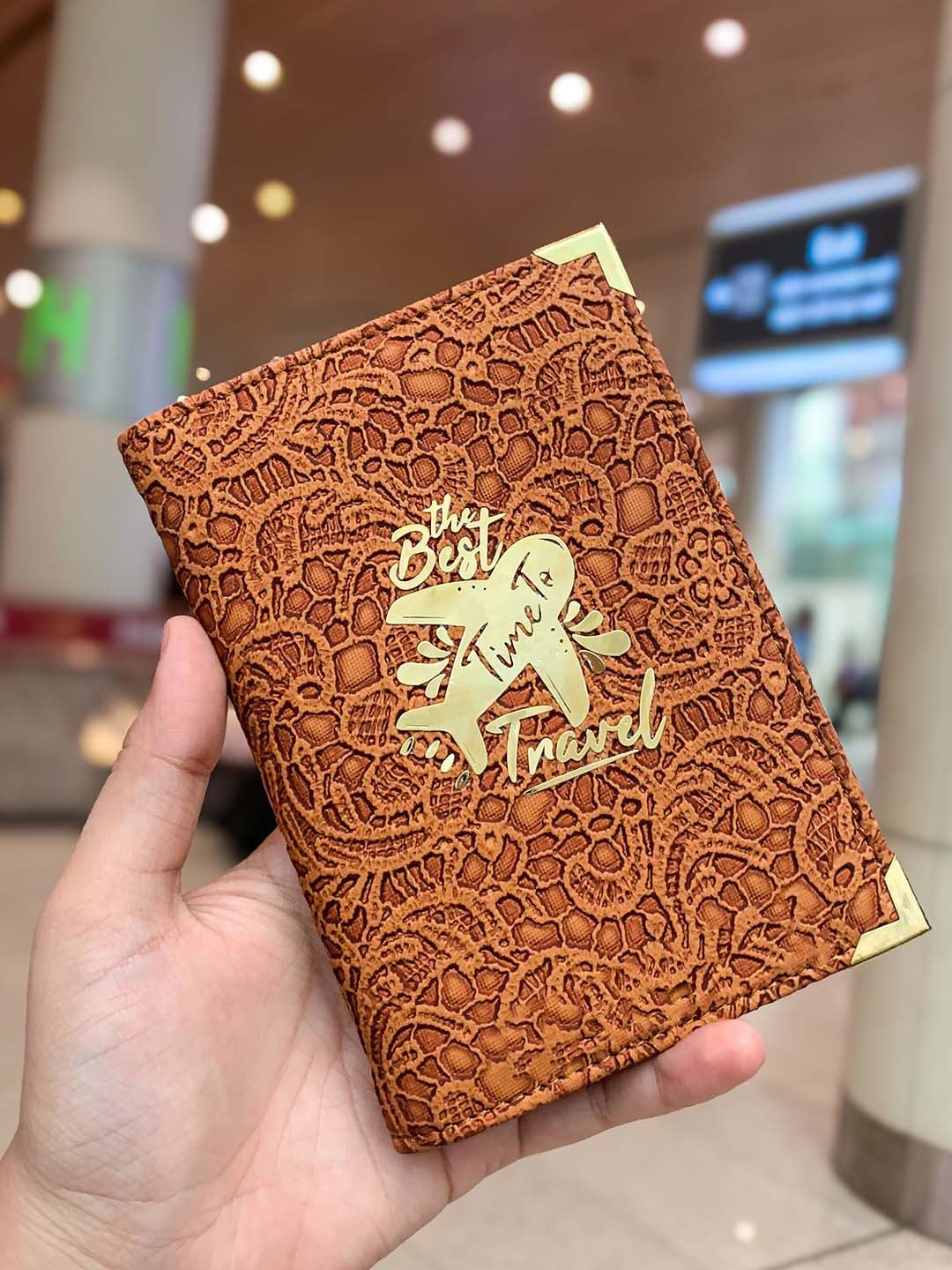 TPC Gifts Textured Passport Cover