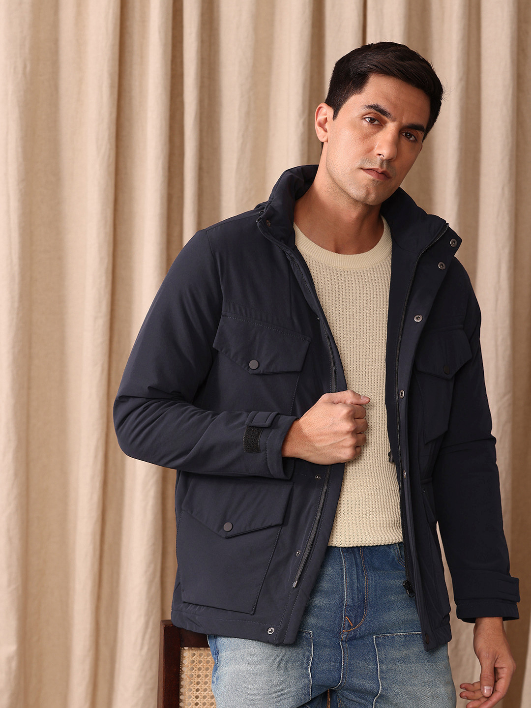 Mr Bowerbird Hooded Padded Jacket