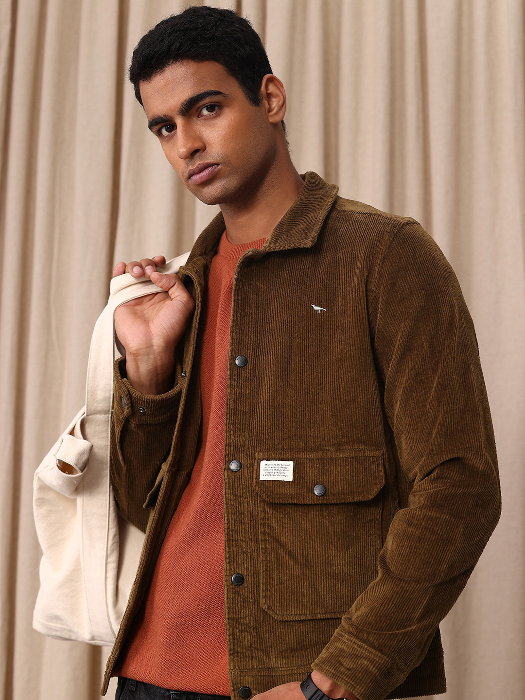Mr Bowerbird Liberal Fit Corduroy Tailored Jacket