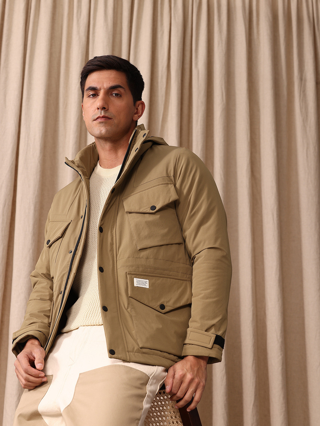 Mr Bowerbird Hooded Padded Jacket