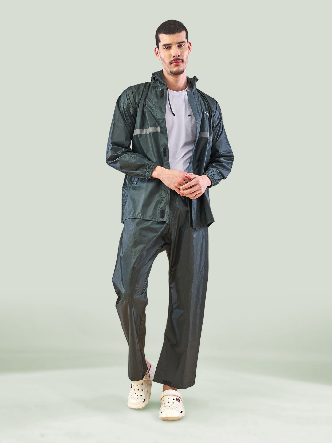 LUX VENUS Reflecting Design Tapping Rain Suit