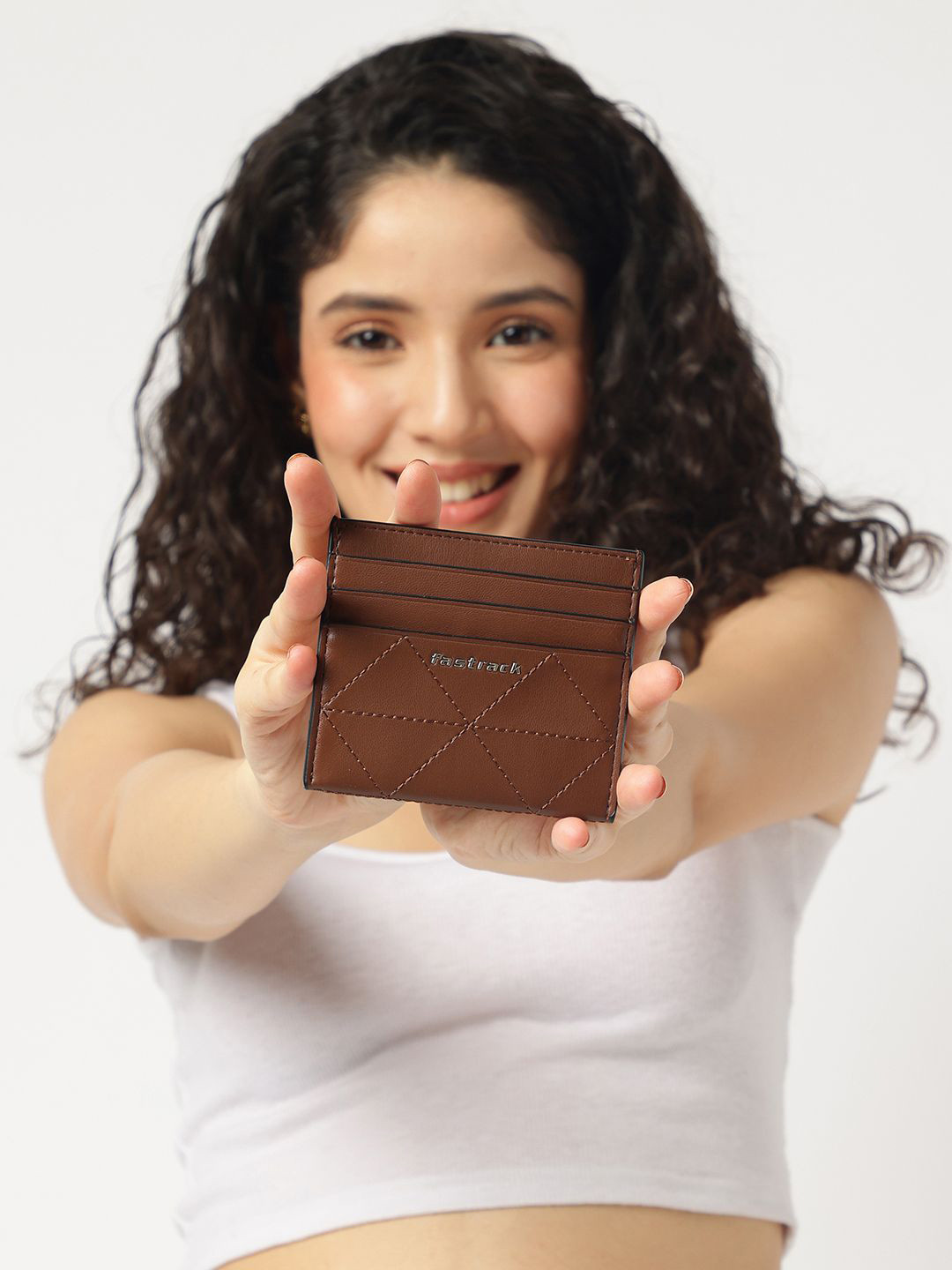 Fastrack Women PU Card Holder