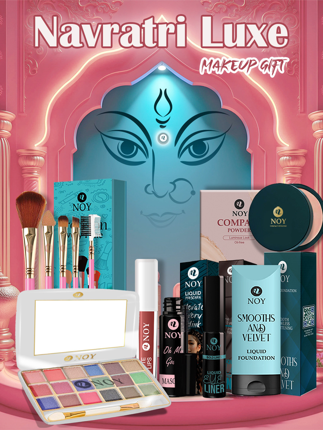 NOY 11-In-1 Long Lasting Waterproof Professional Makeup Kit