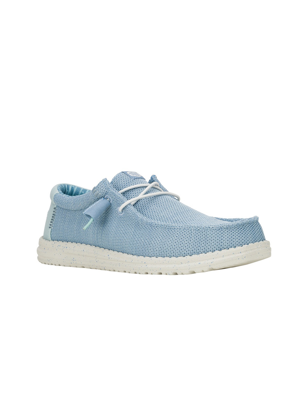 HEYDUDE Men Wally Stretch Sox Woven Design Slip-on Stretch-Lace Loafers