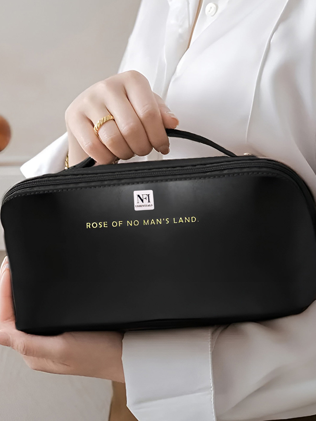 NFI essentials Water Resistant Makeup Pouch