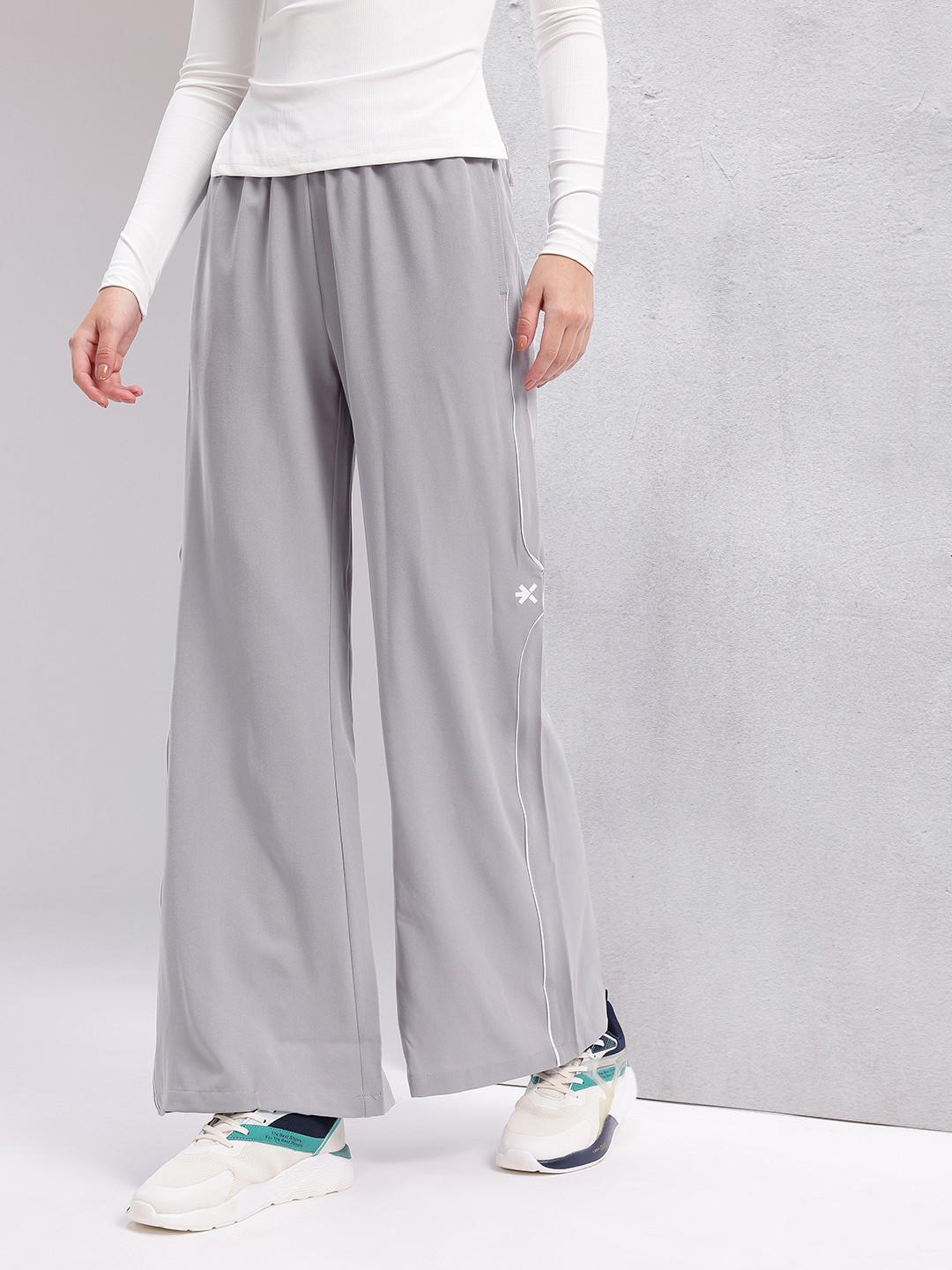 HRX by Hrithik Roshan Woman Rapid-Dry Flared Training Track Pants