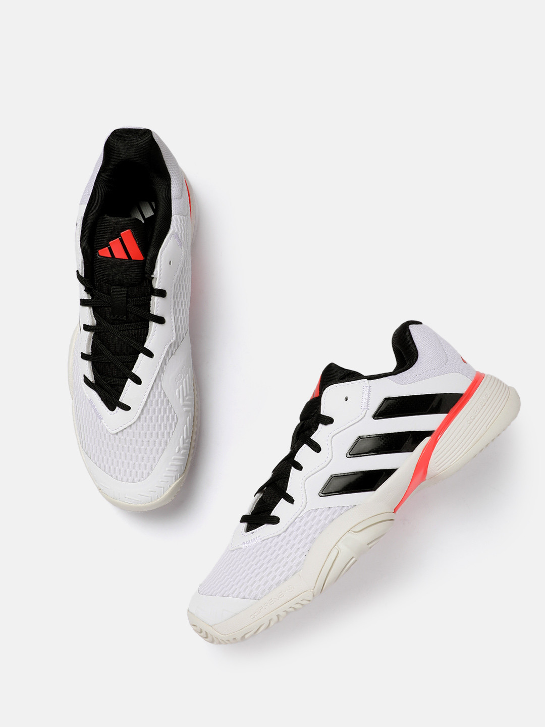 ADIDAS Kids Woven Design Barricade Tennis Shoes