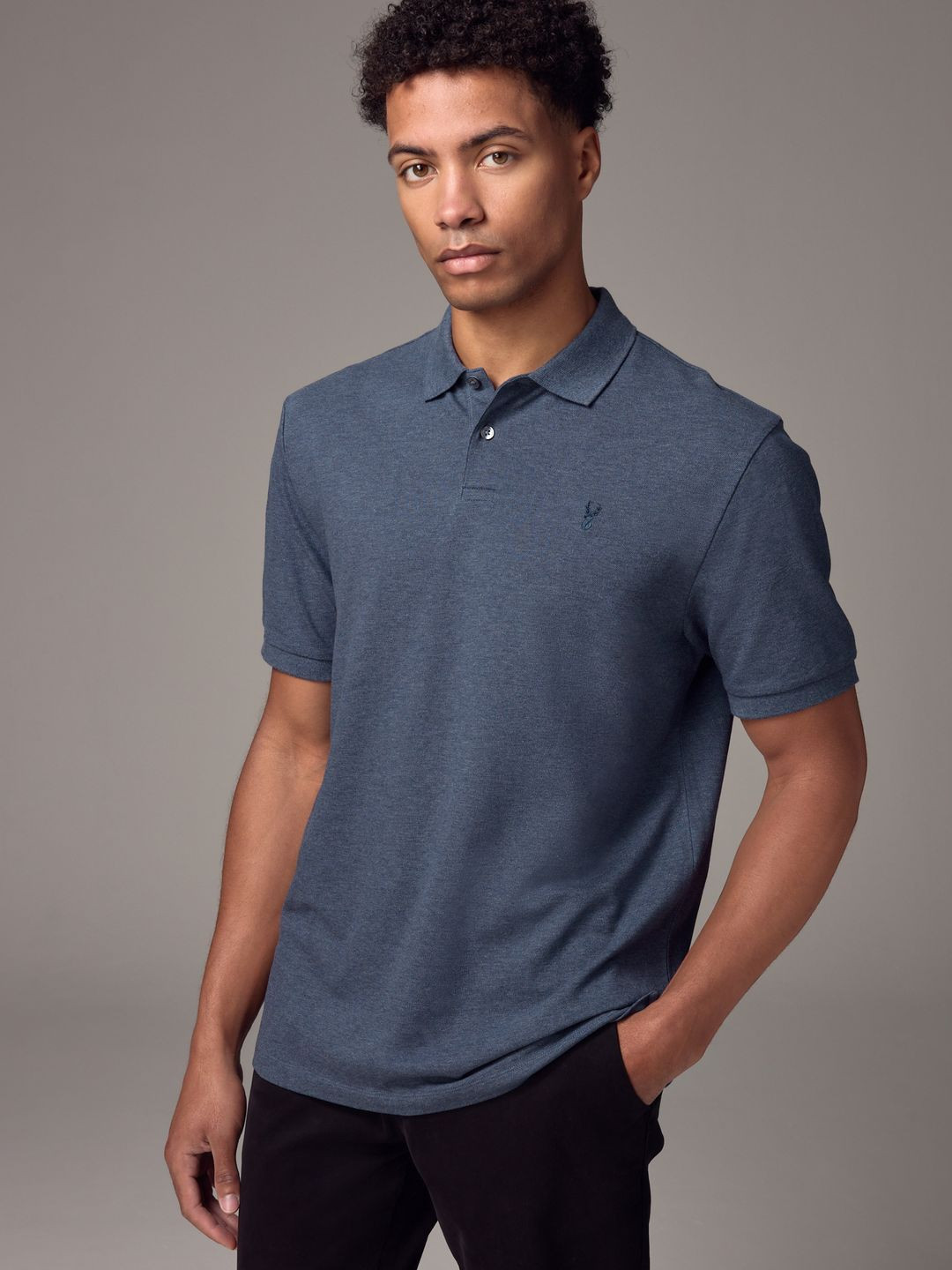 NEXT Polo Collar Regular Fit T-shirt