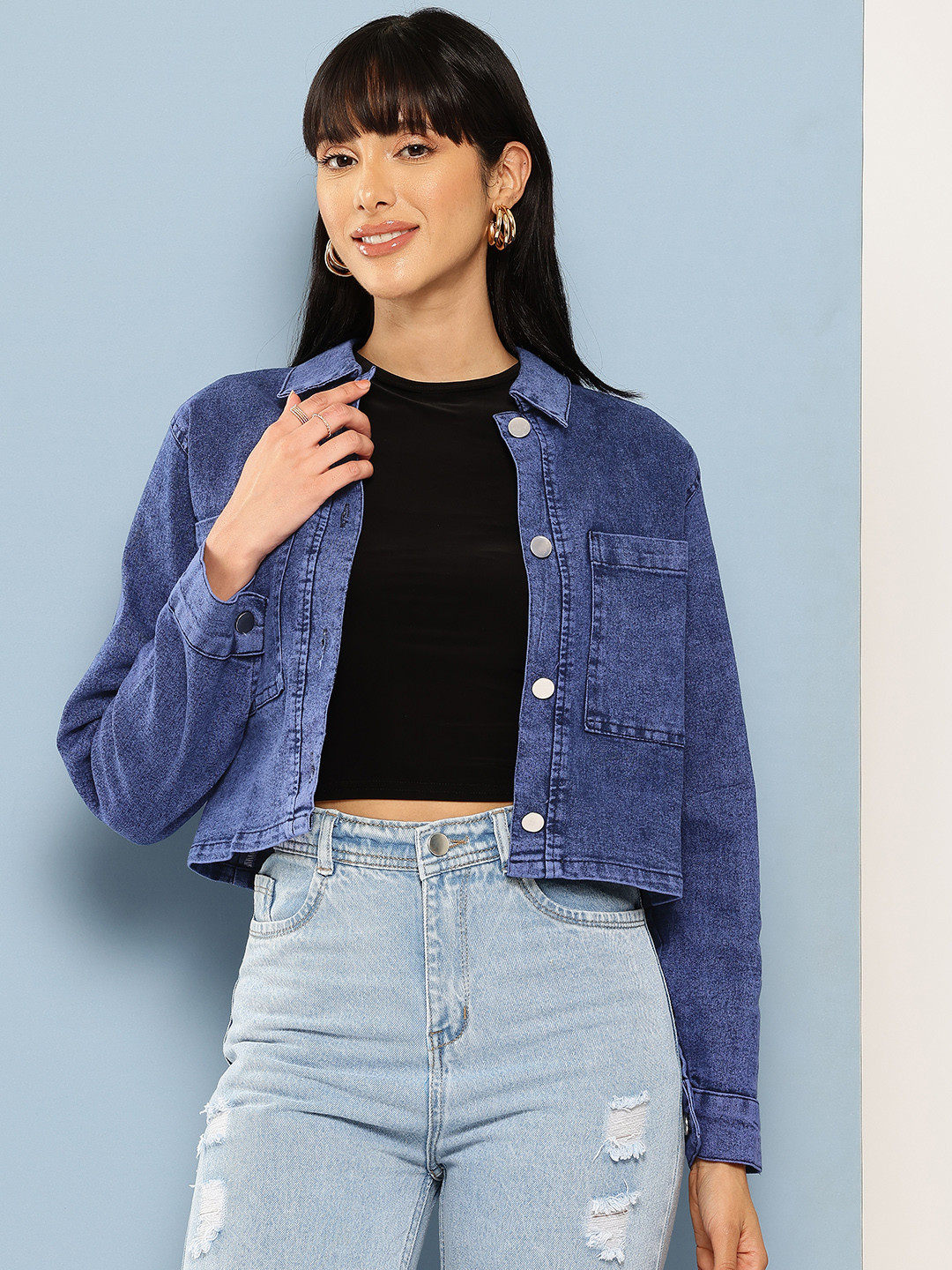 Aarika Lightweight Denim Jacket