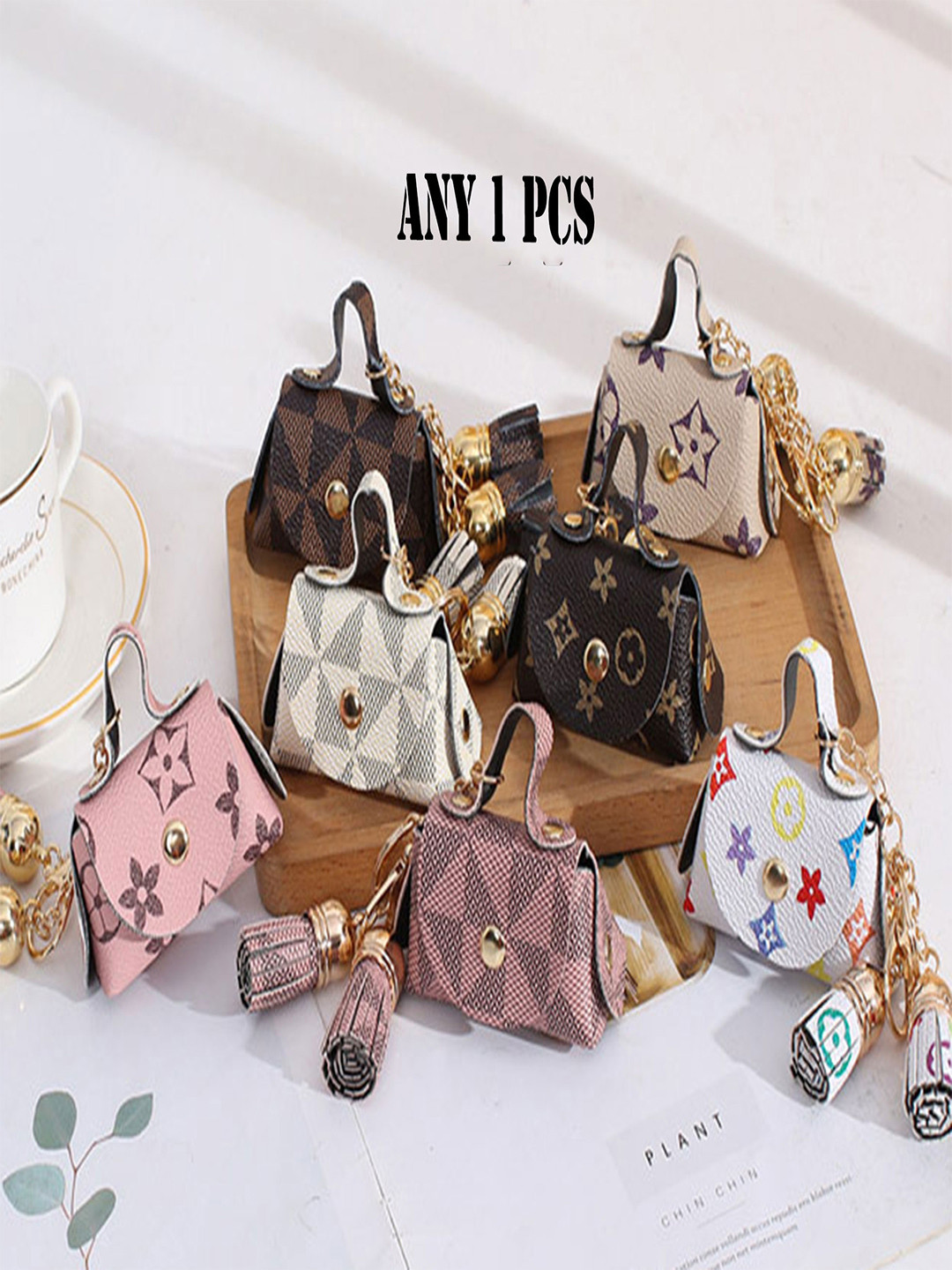 Flenzy Charming Mini Purse Key Chain