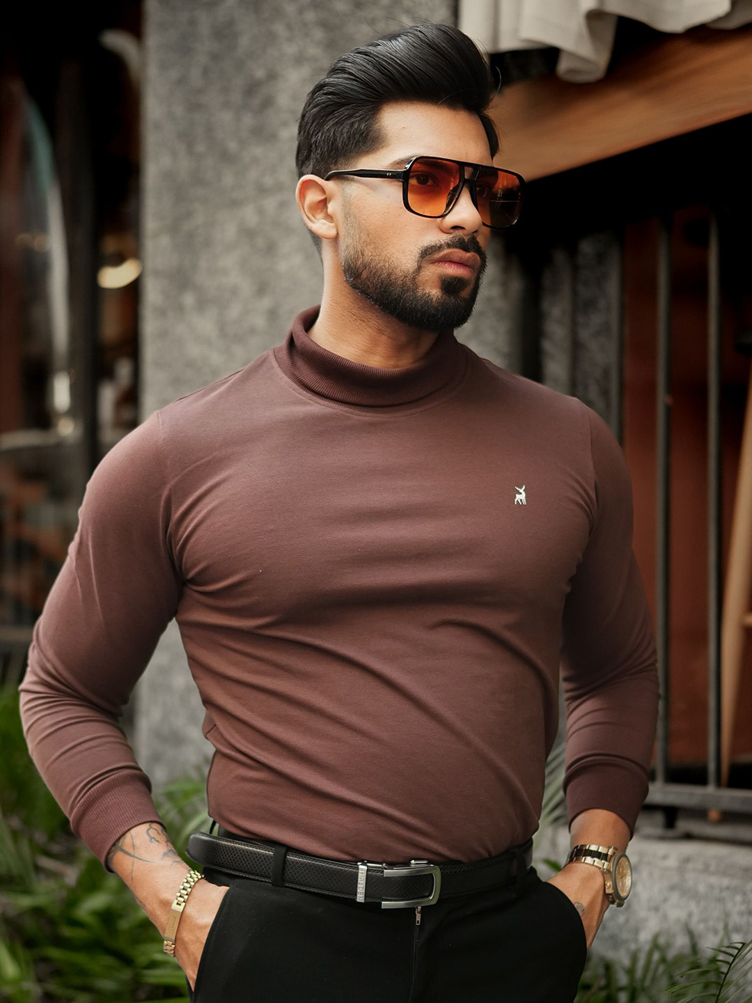 Urban Scissors Unisex Square Sunglasses with UV Protected Lens CAMDEN-SUN