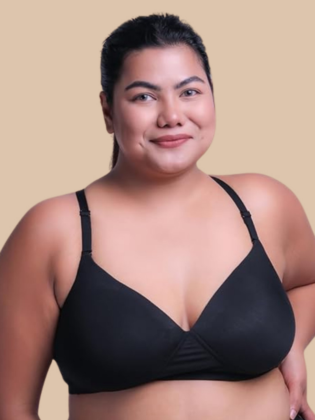 &CIRCUS Solid Medium Coverage Micro Modal T-shirt Bra