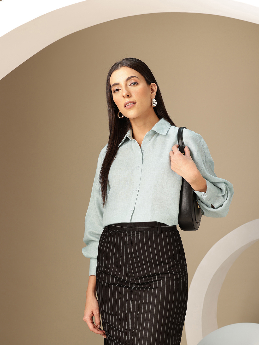 Chemistry Linen Oversized Shirt