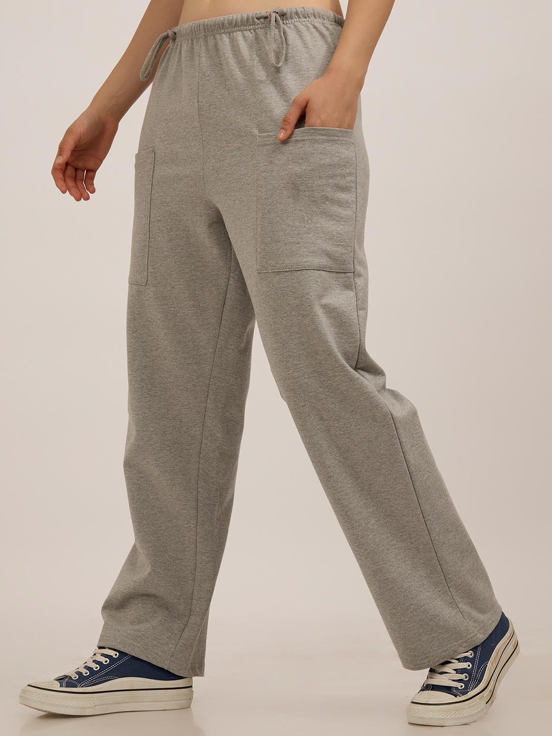 Outzidr Women Patch Pocket Sweatpants