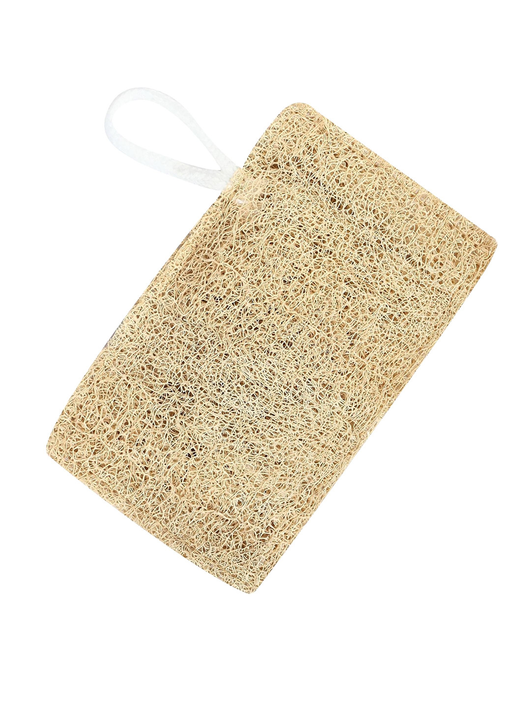 ALLURE Textured Rectangle Natural Loofah