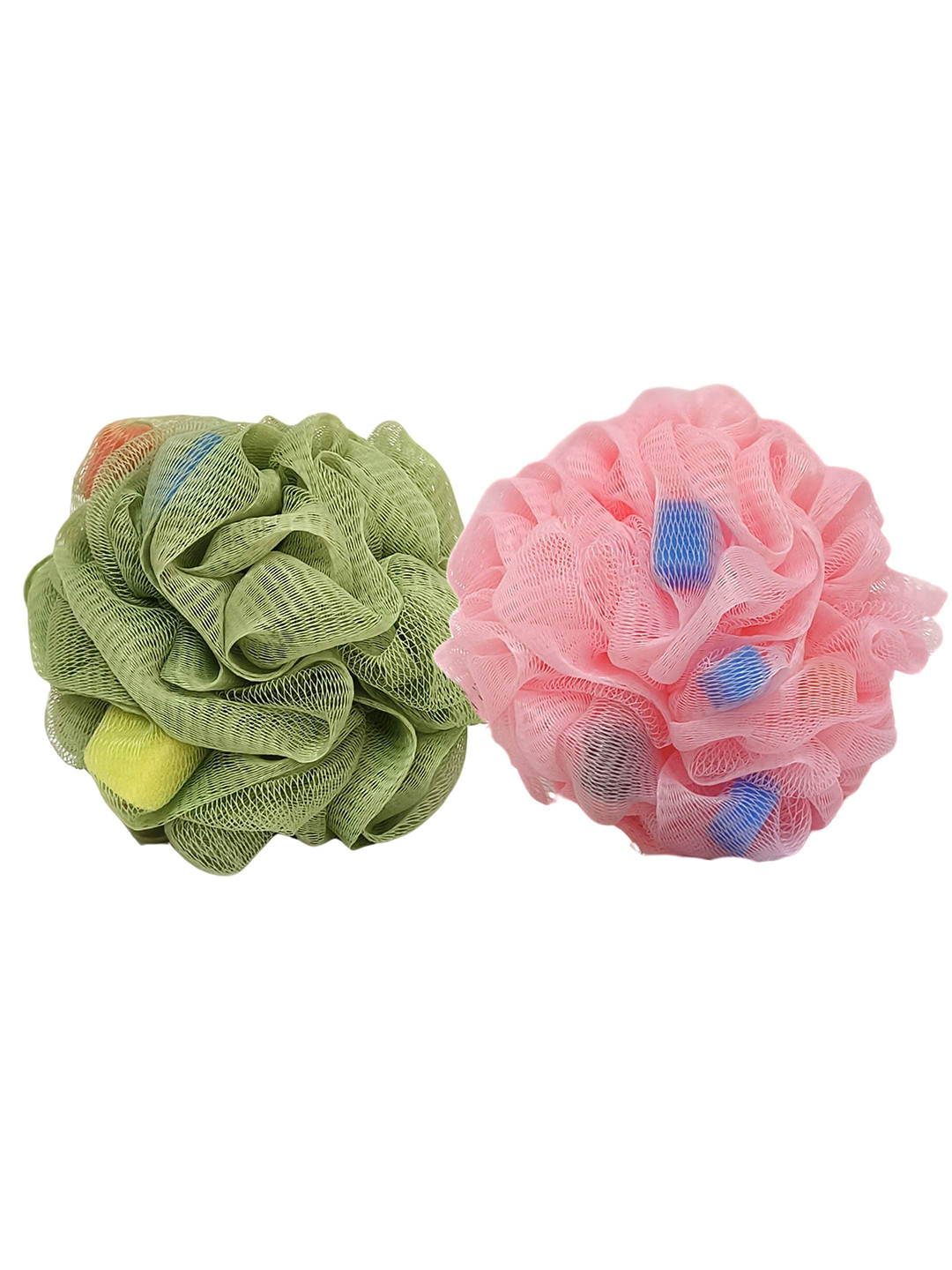 ALLURE Set Of 2 Soft & Skin Friendly Large Bathing Sponge Loofah
