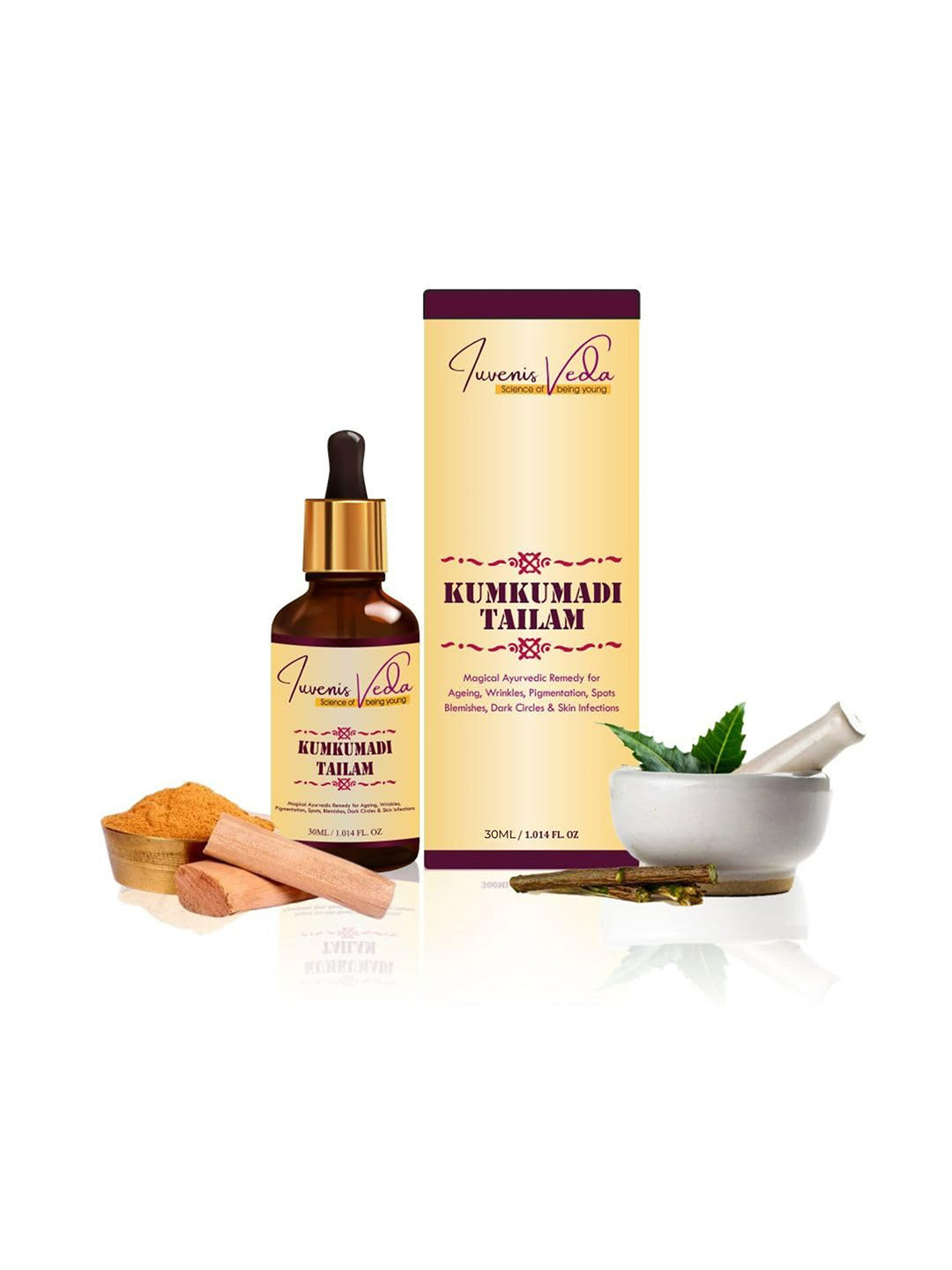 IUVENIS VEDA Kumkumadi Tailam For Spot Blemishes - 30ml