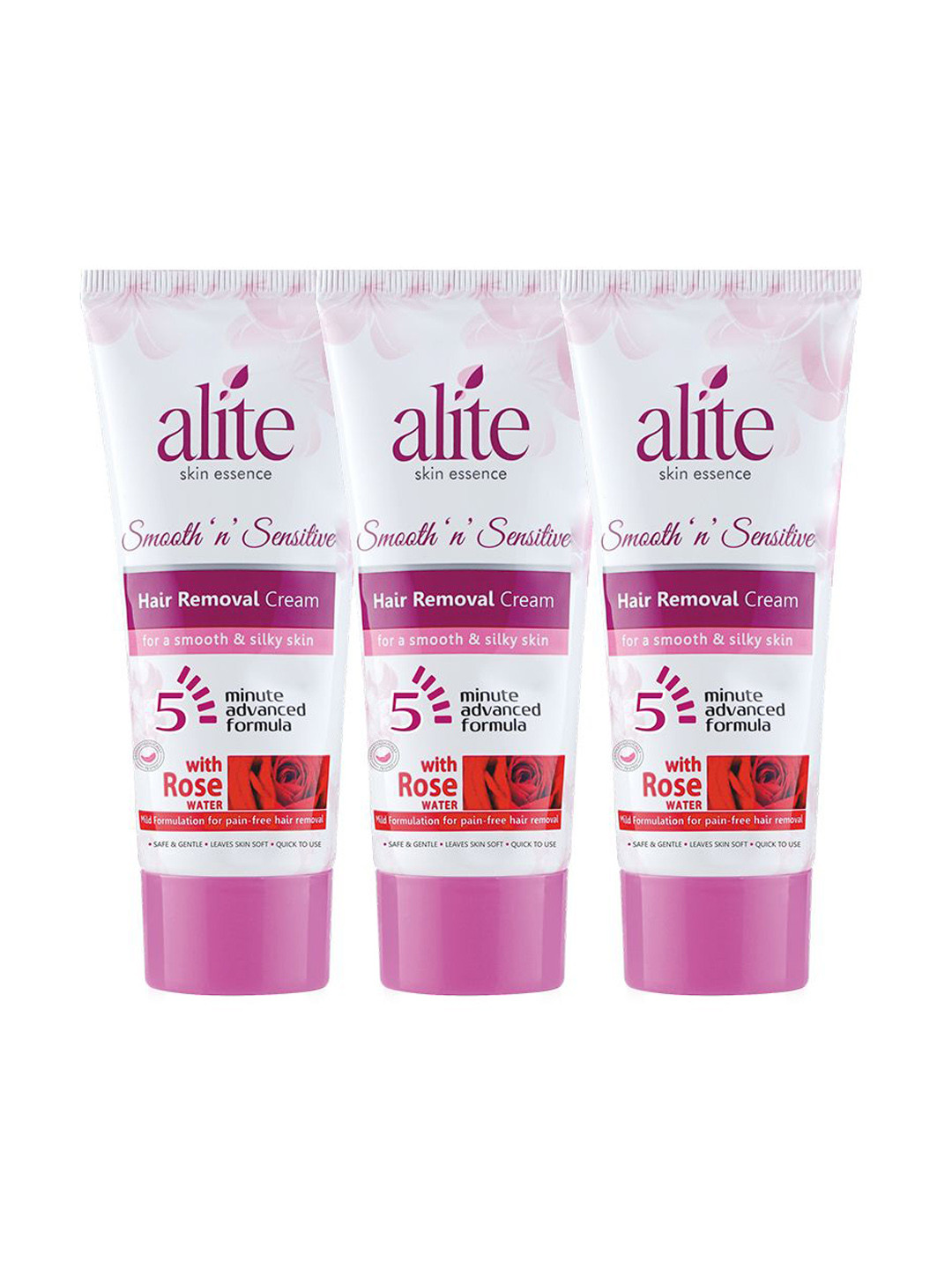 Alite Set Of 3 Smooth & Sensitive Hair Removal Cream - 30 g Each