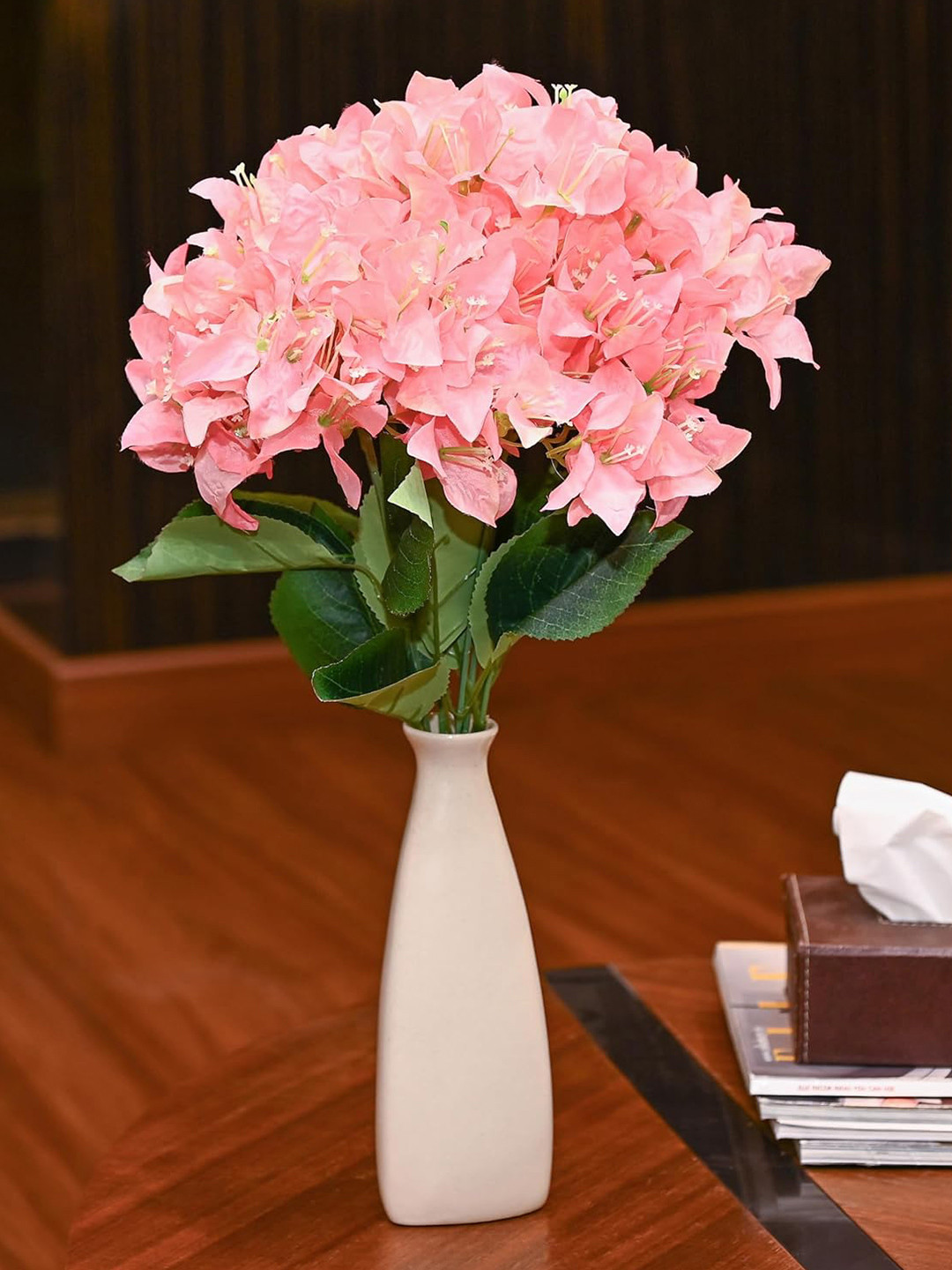 EarthCraft Pink Bougainvillea Artificial Plant