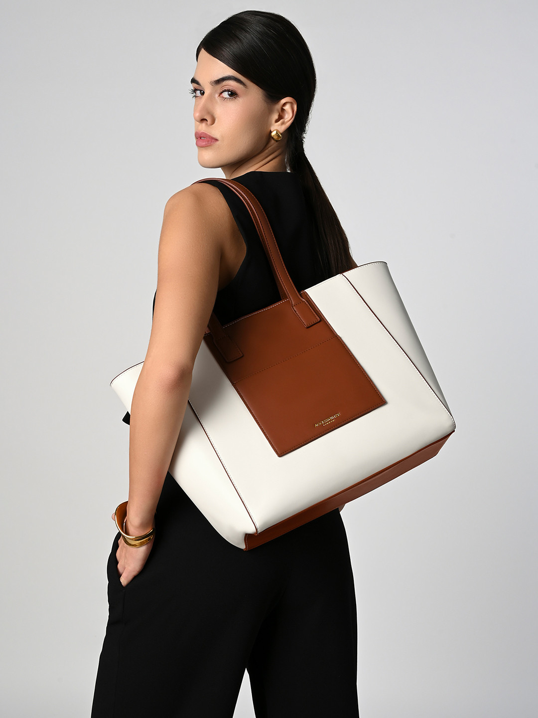 Accessorize Women Colorblock Tote