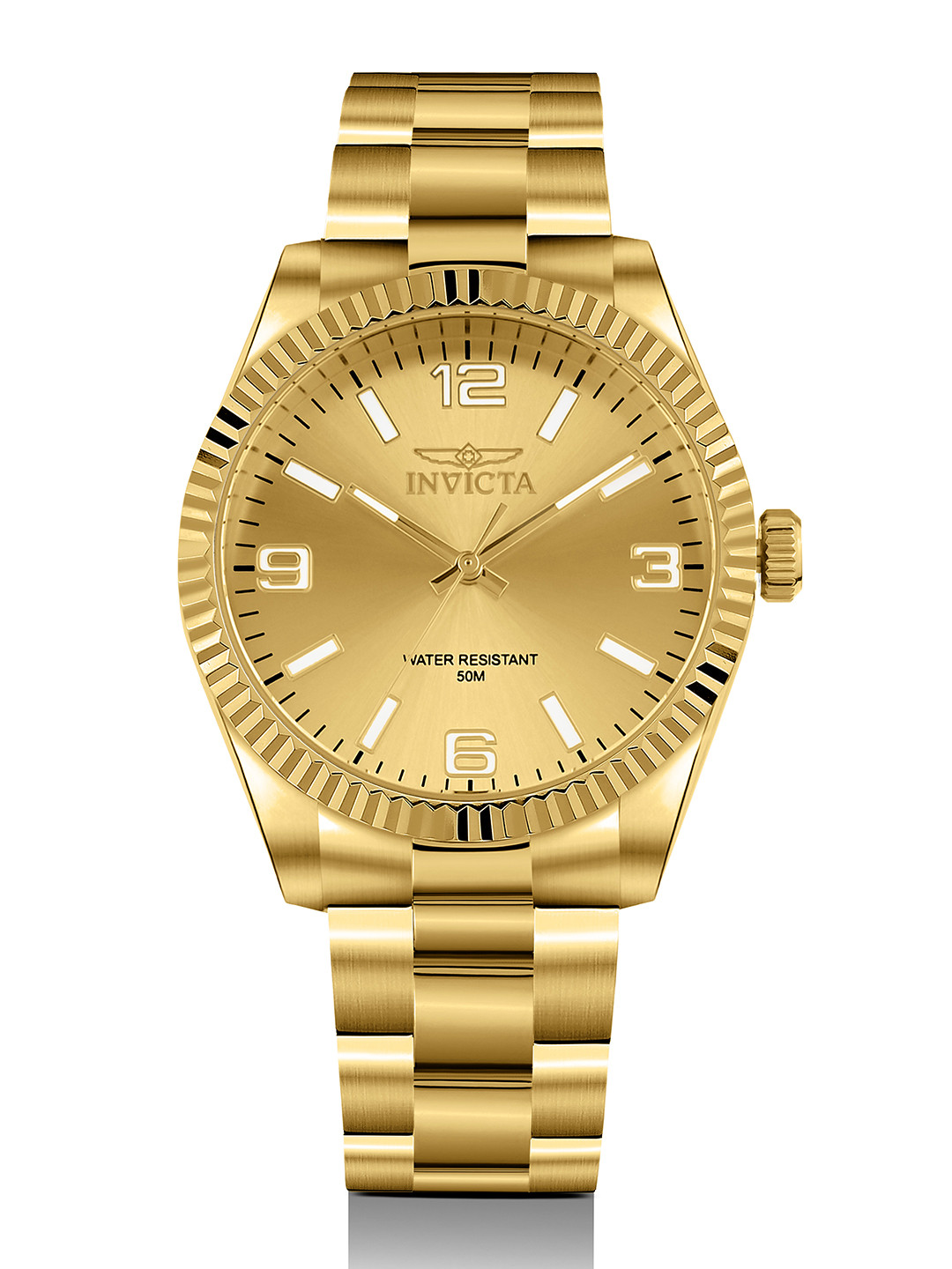 Invicta Men Dial & Stainless Steel Bracelet Style Straps Analogue Watch 47460