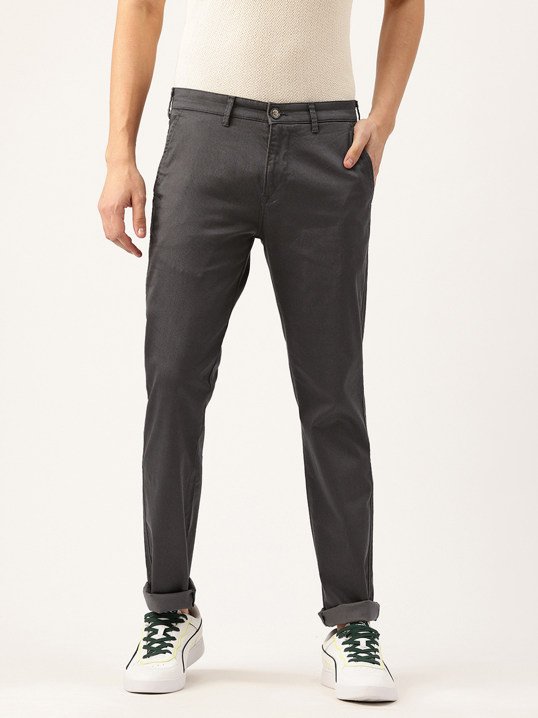 Integriti Men Slim Fit Trousers