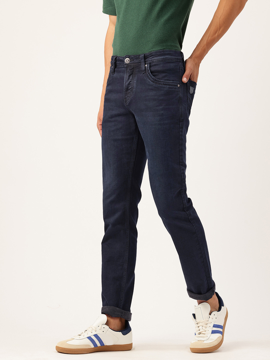 Integriti Men Slim Fit Mid-Rise Stretchable Jeans