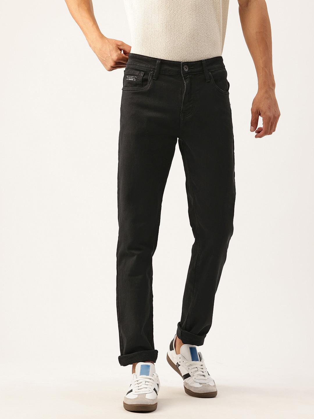 Integriti Men Slim Fit Mid-Rise Stretchable Jeans