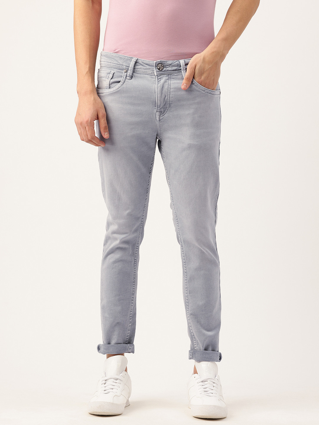 Integriti Men Slim Fit Mid-Rise Stretchable Jeans