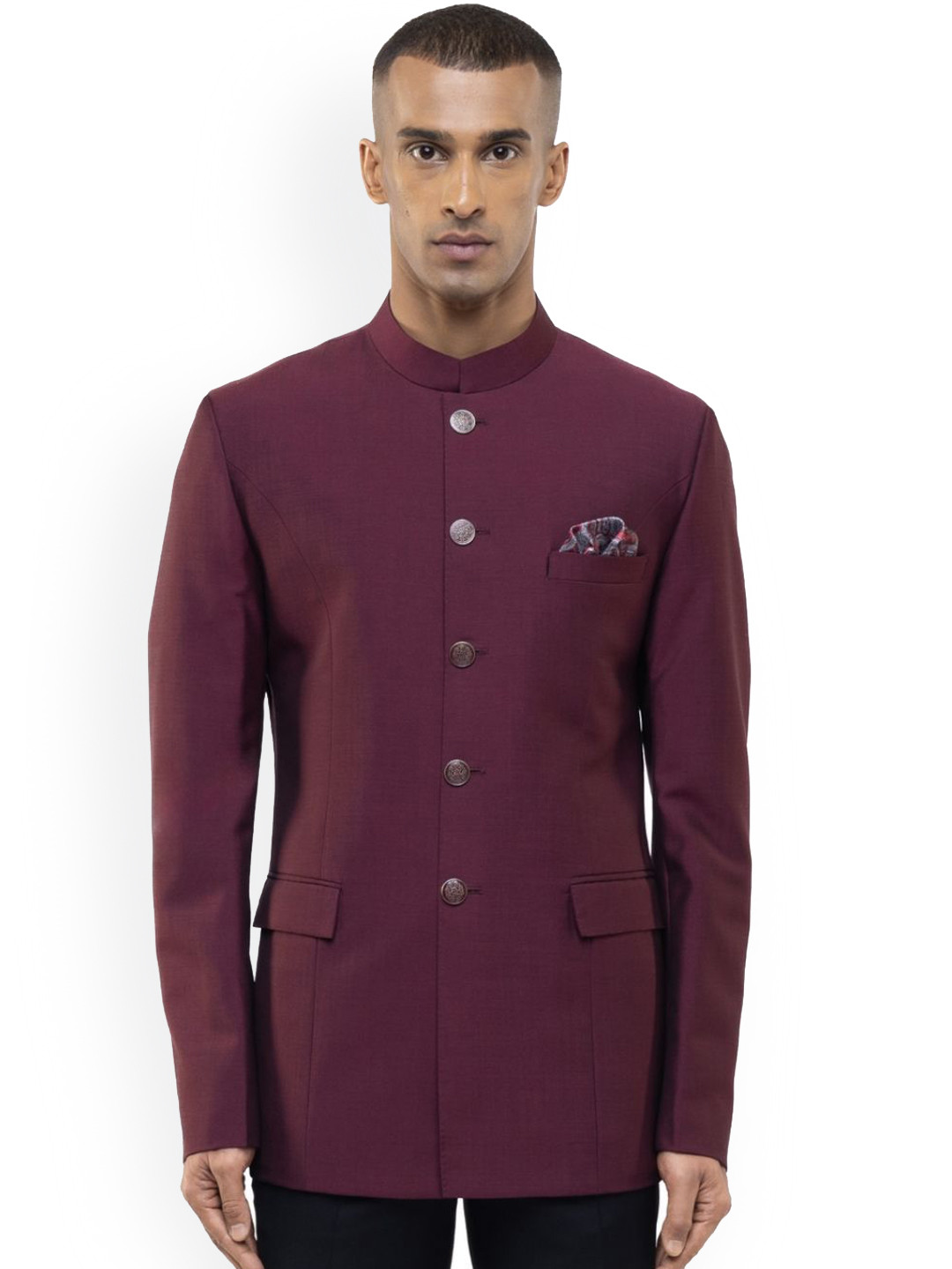 SDS By Kushal Shah Mandarin Collar 2 Piece Suits