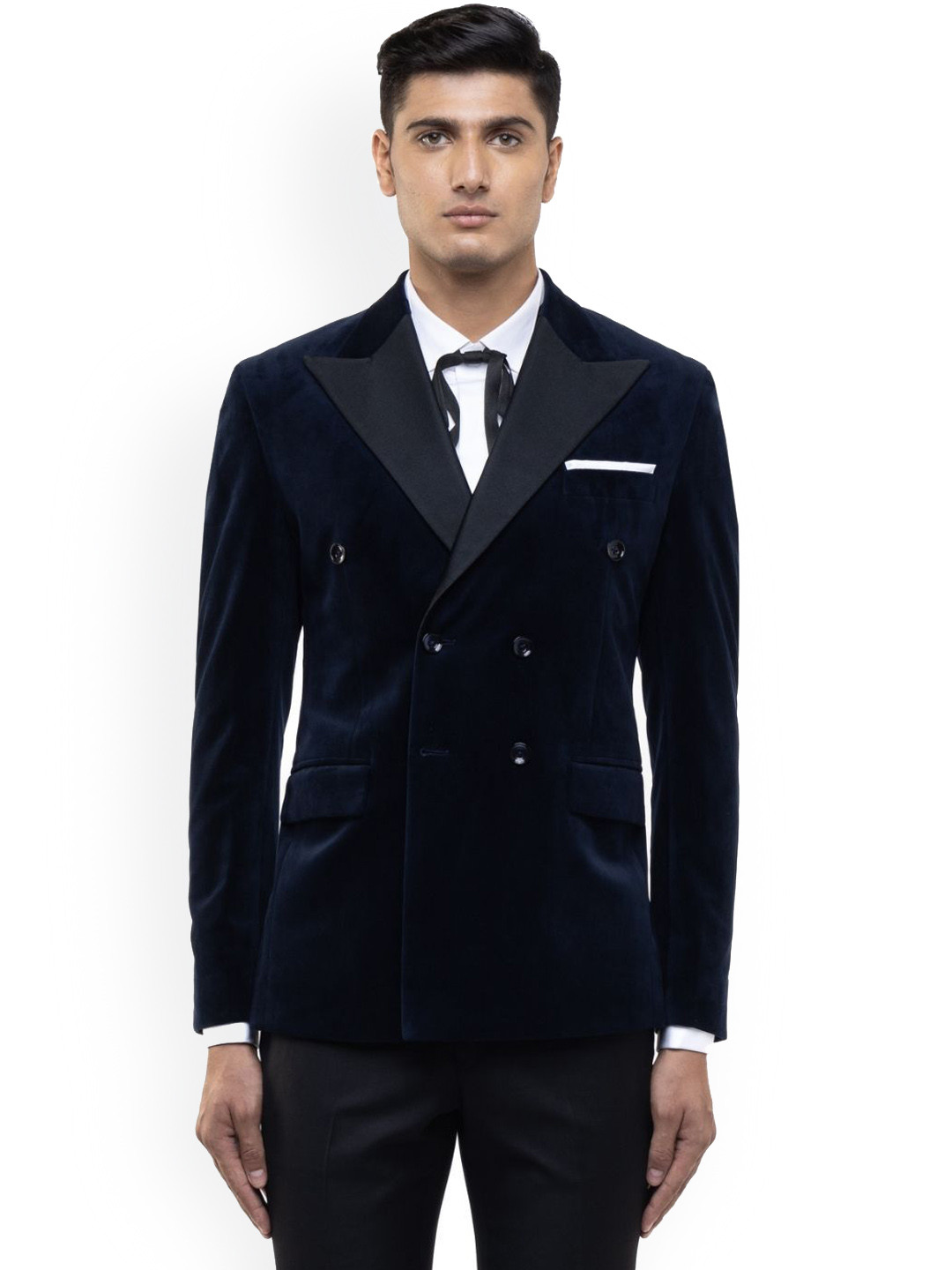 SDS By Kushal Shah Double-Breasted Three-Piece Suit