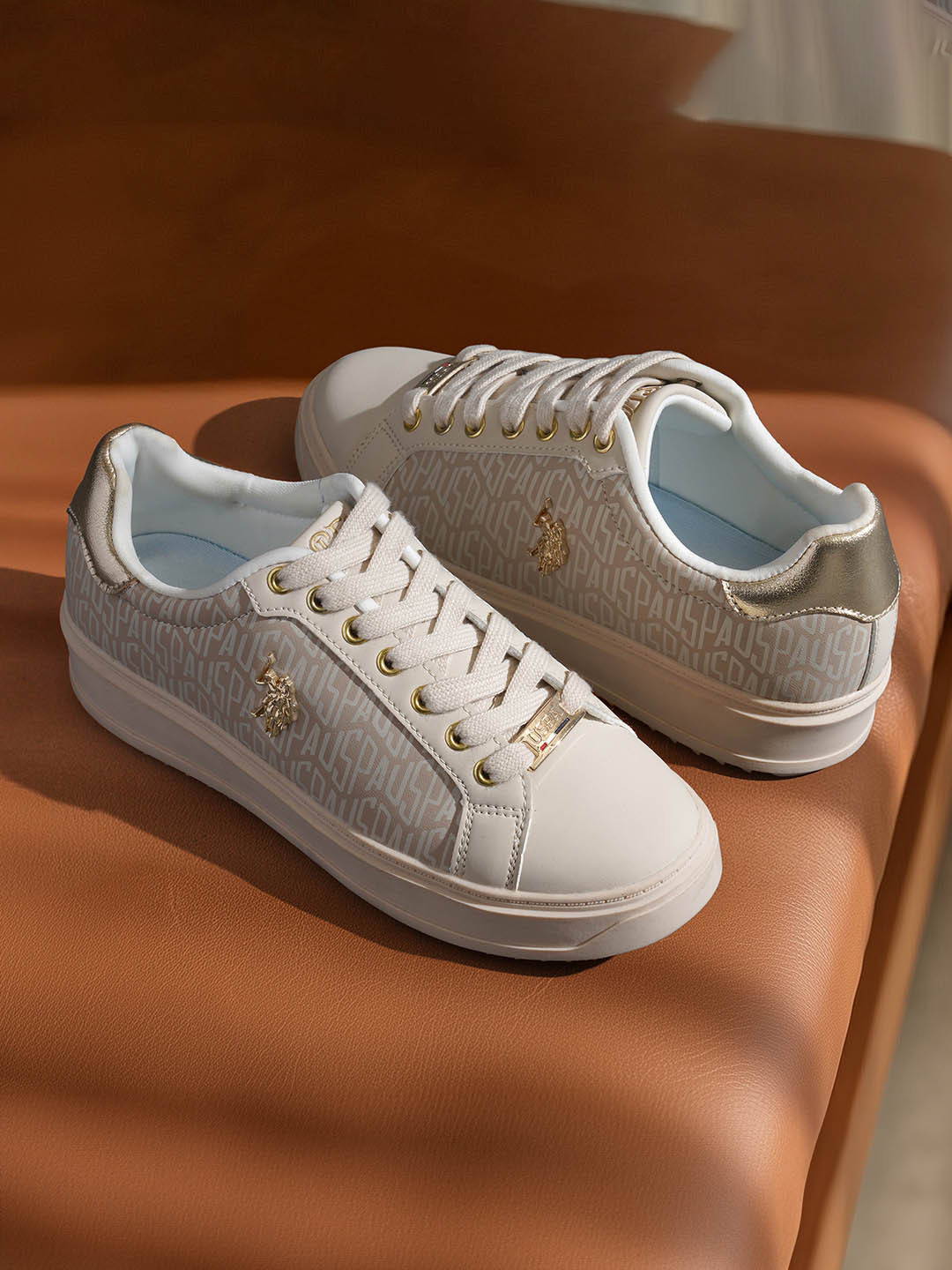 U.S. Polo Assn Women PU Sneakers