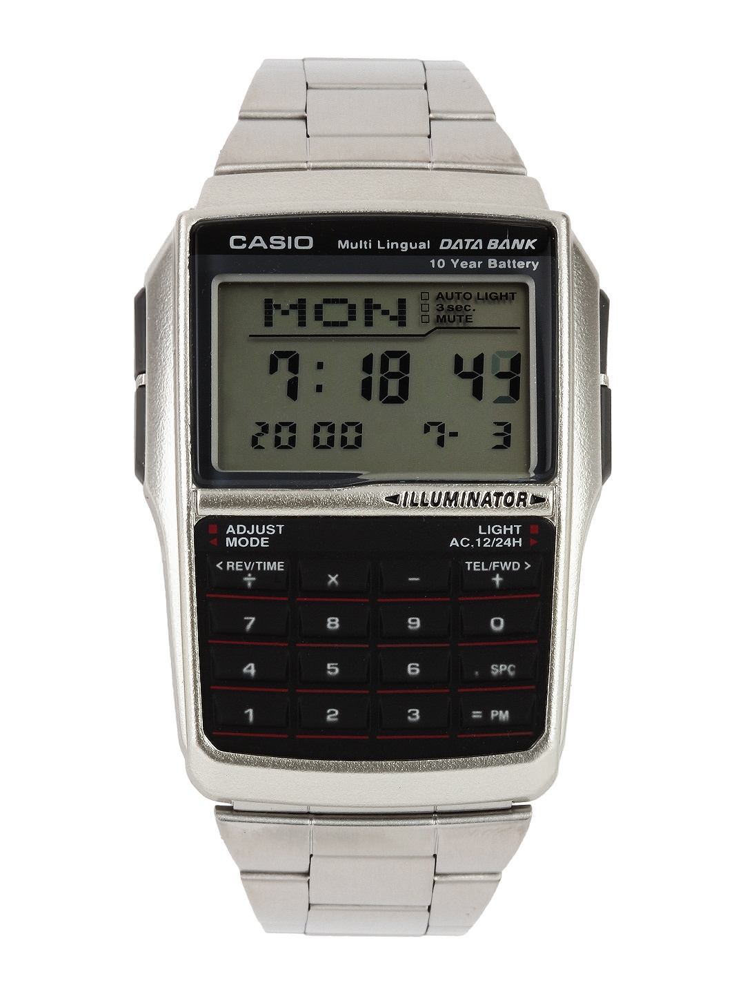Buy Casio Men Vintage Silver Dial Men Vintage Watch Dbc 32d 1adf Db36 Watches For Men 338023 Myntra