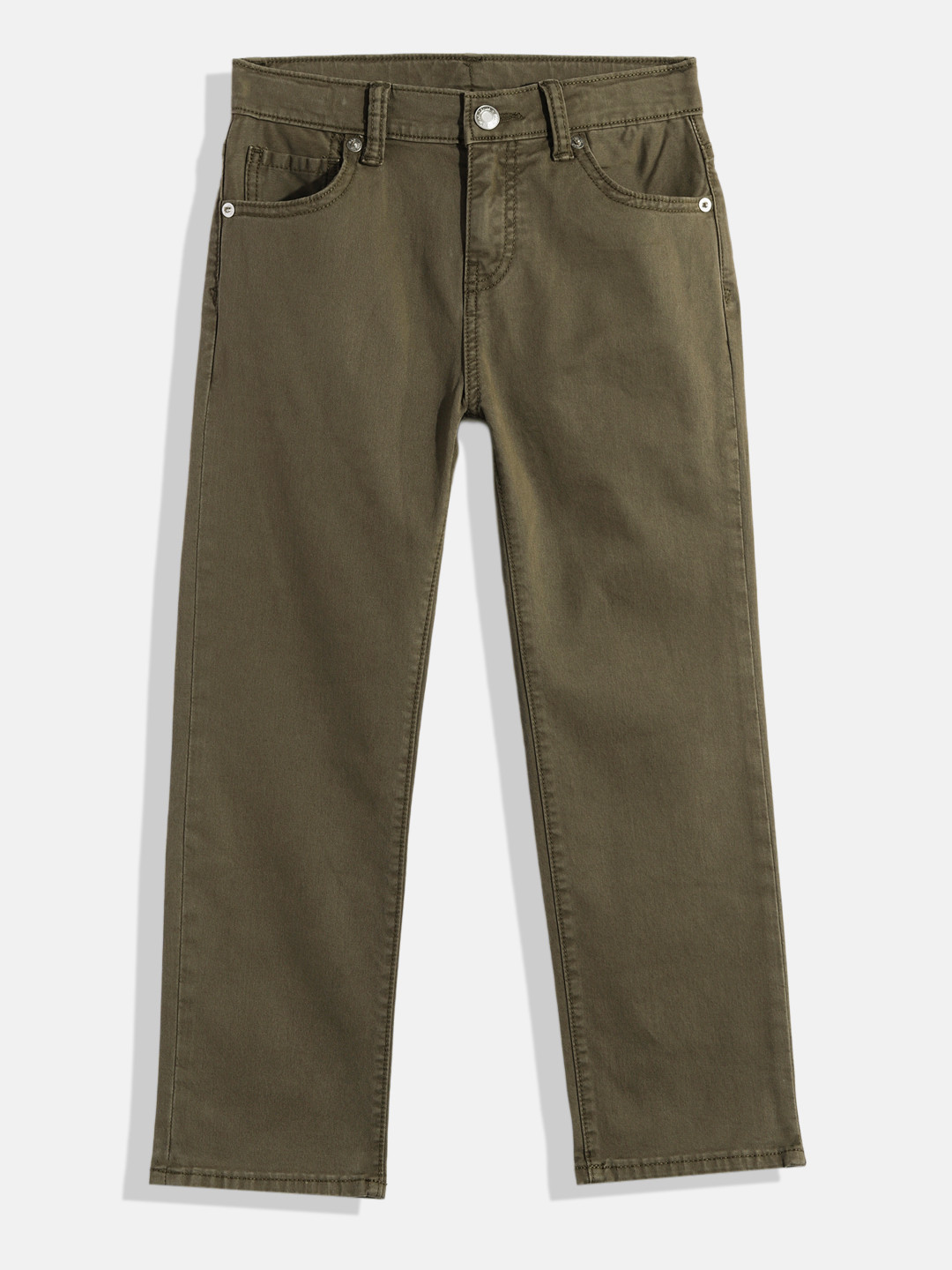 GAP Boys Straight Fit Twill Stretchable Jeans