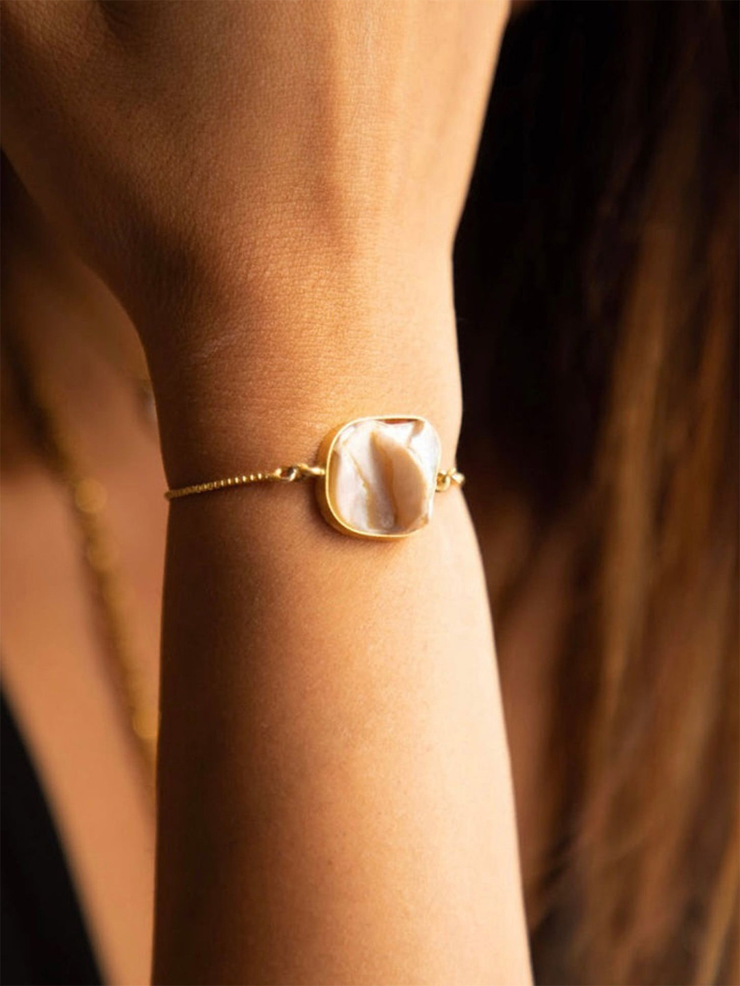 Soul Works Crystals Wraparound Bracelet with free Brasso polishing Liquid