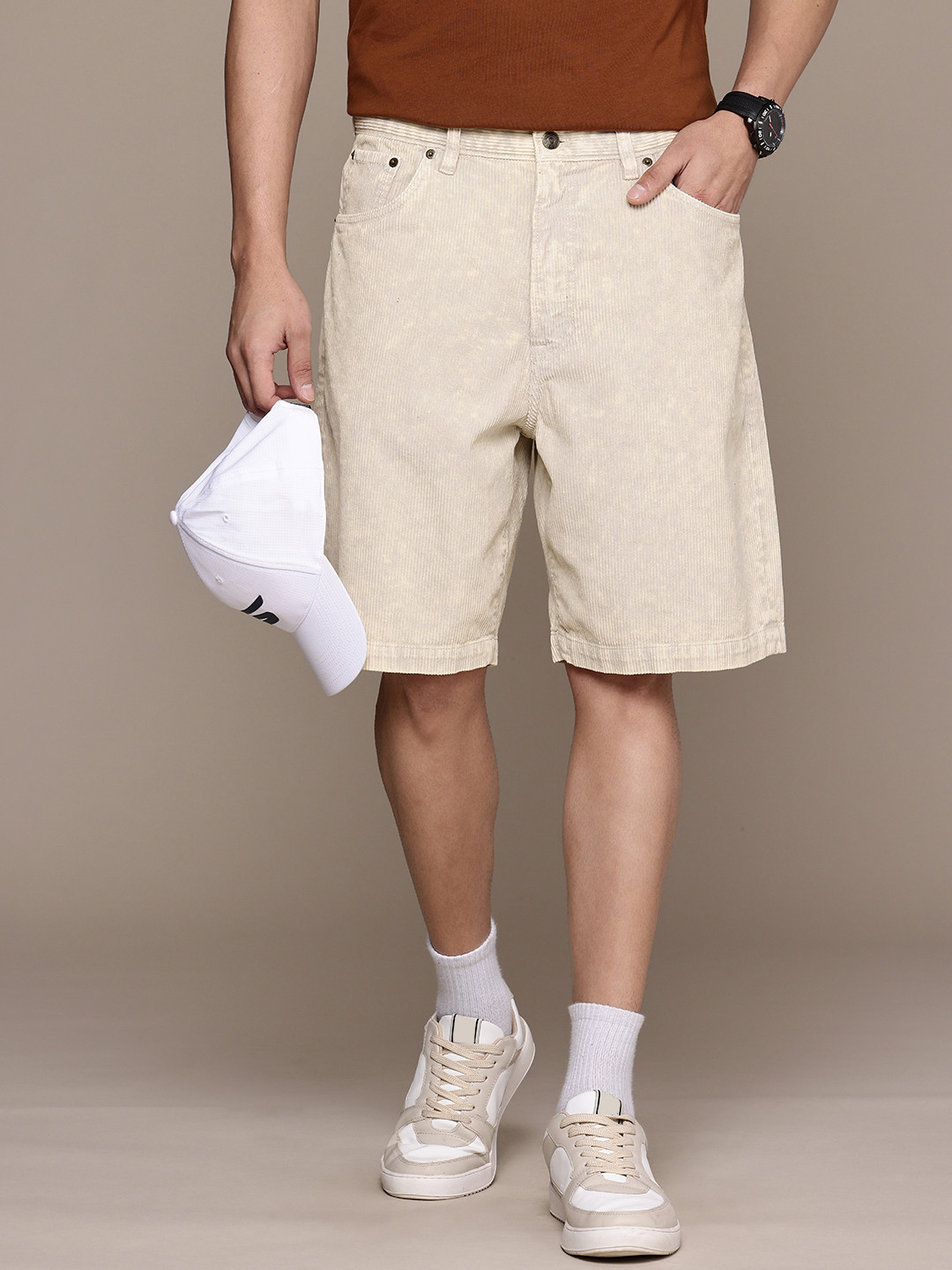 GAP Men Pure Cotton Corduroy Carpenter Shorts
