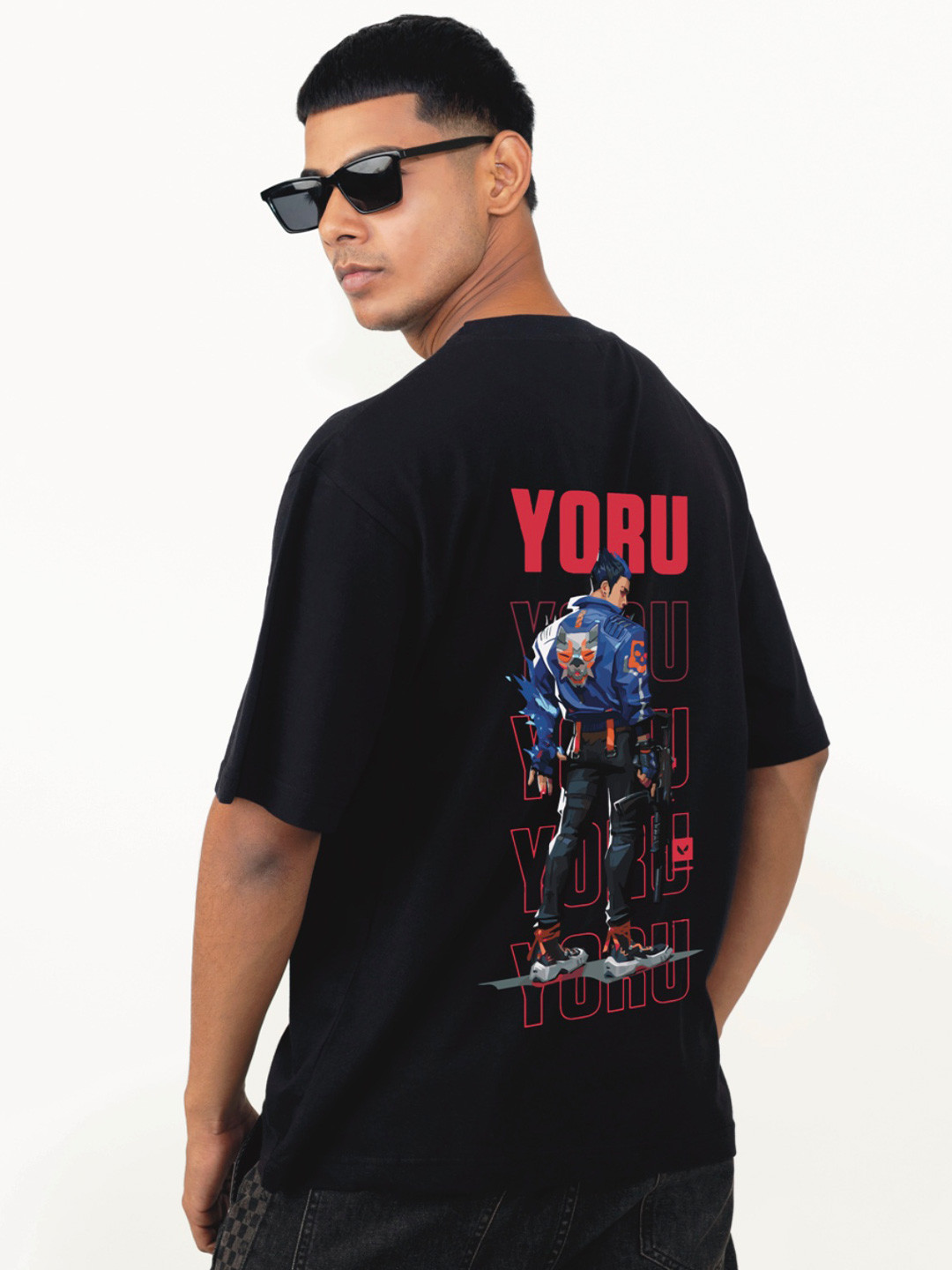 TheBTclub YORU Men Graphic Regular Fit T-shirt