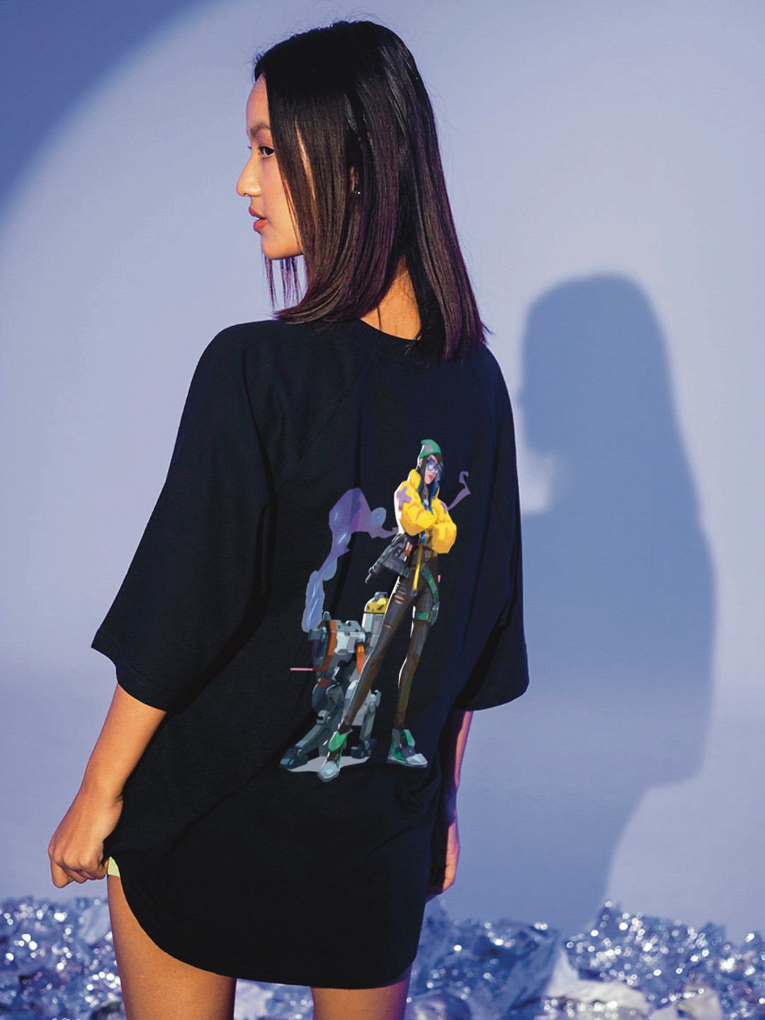 TheBTclub Women Can't Take Me Down Oversized T-shirt