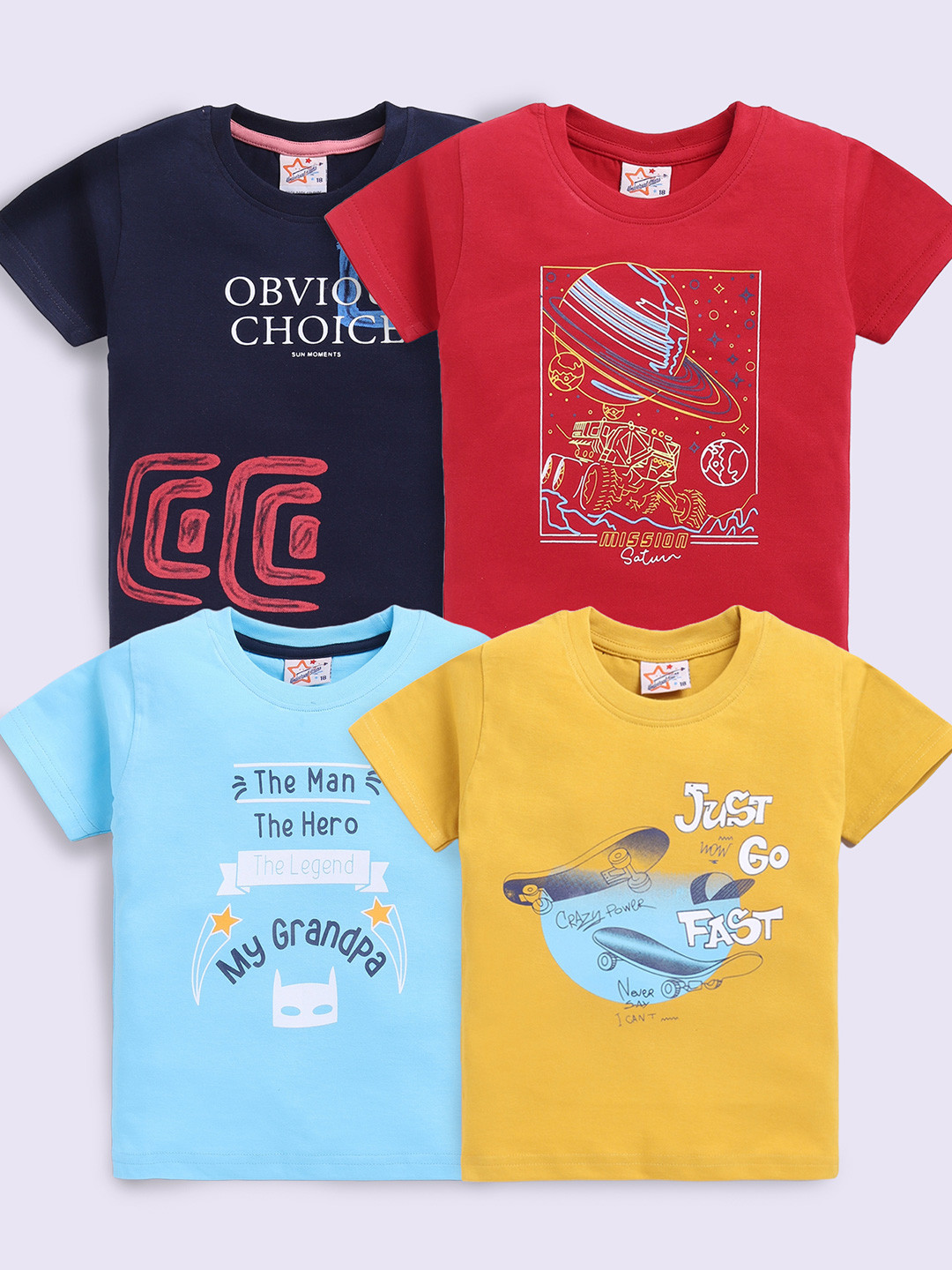 Universal Stars Boys Printed T-shirt