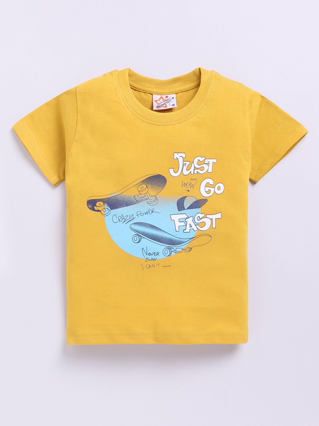 Universal Stars Boys Printed Regular Fit T-shirt