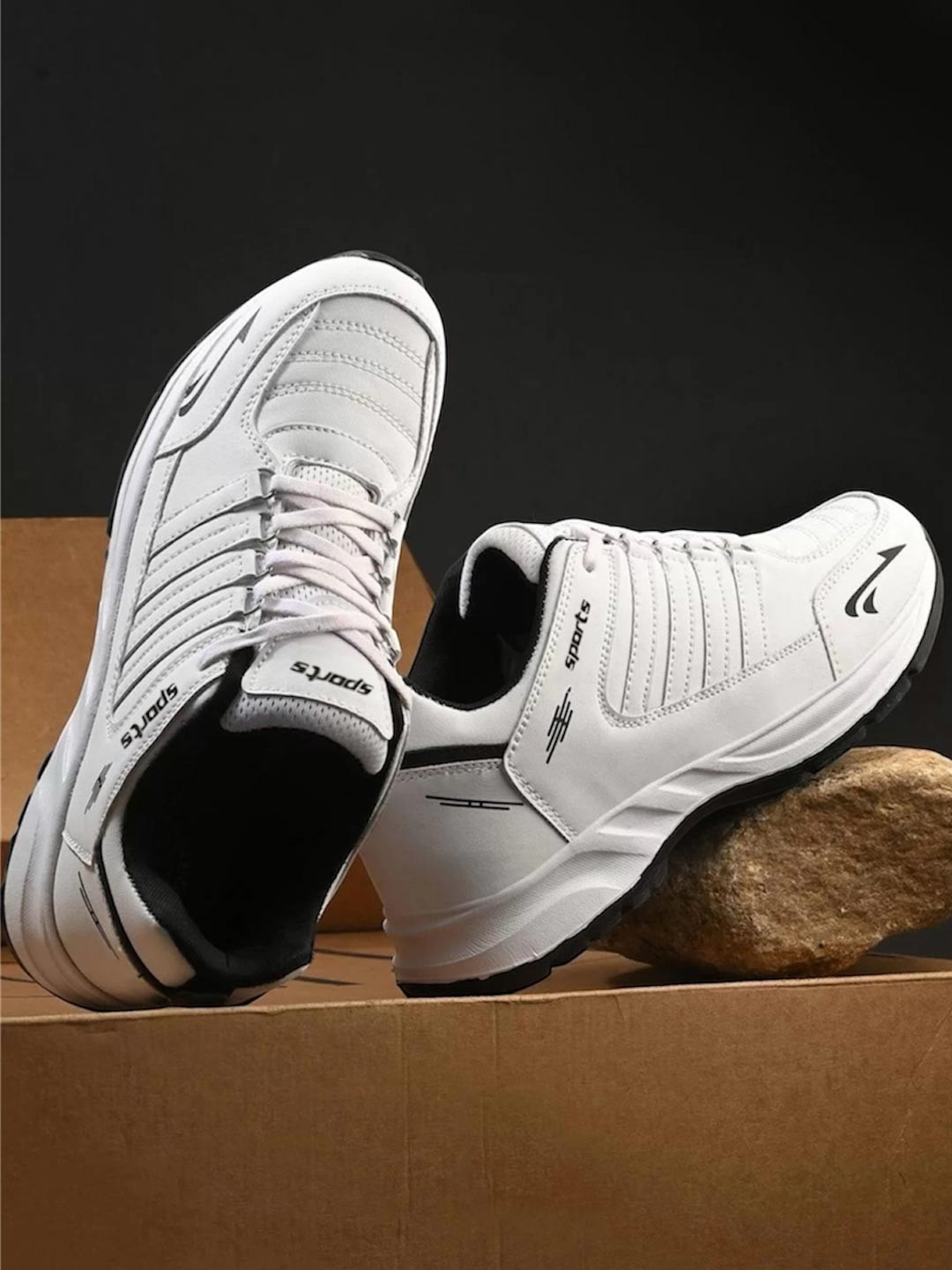 COGS Men Running Non-Marking Super Grip EVA Shoes