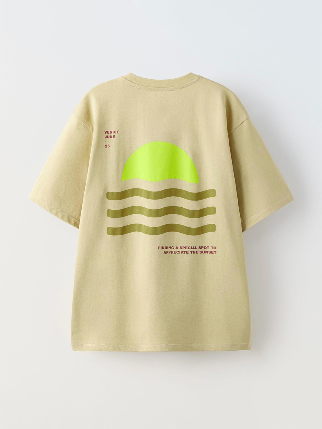 Alan Jones Boys Typography Printed Round Neck Cotton Loose Fit T-shirts