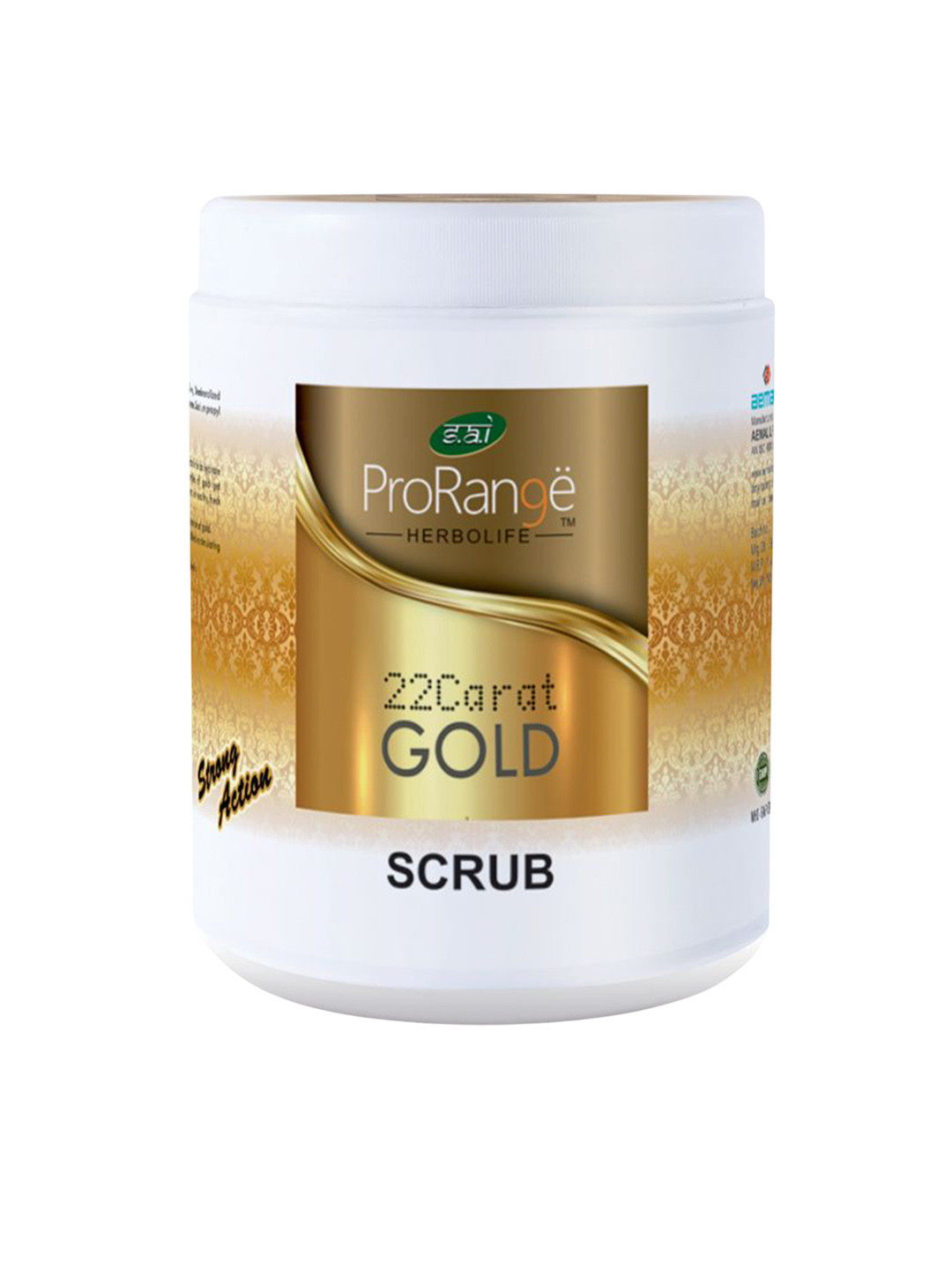 SAI PRORANGE 22 Carat Gold Massage Scrub - 900 ml
