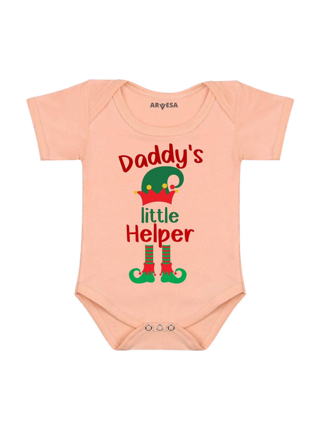 Arvesa My First Christmas Printed Romper