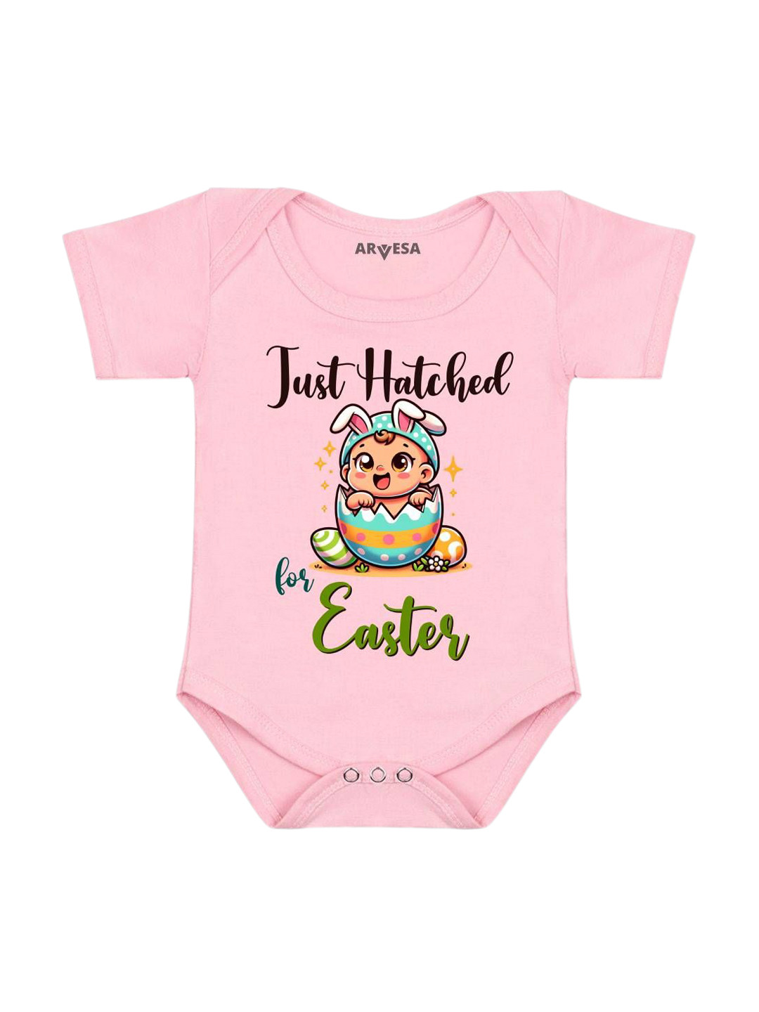 Arvesa Just Hatched For Easter Printed Bodysuit