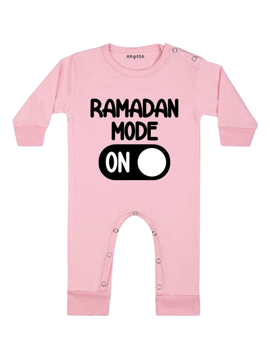 Arvesa Ramadan Mode On Printed Bodysuit